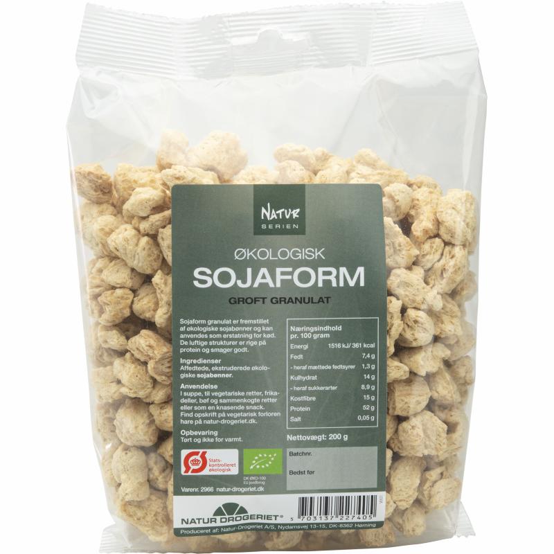 Soy granulate 200 g organic